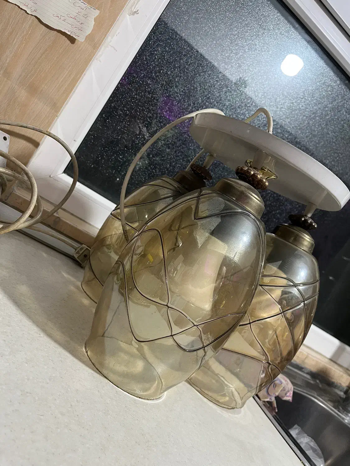 لوستر حبابی|لوستر و چراغ آویز|تهران, مسعودیه|دیوار