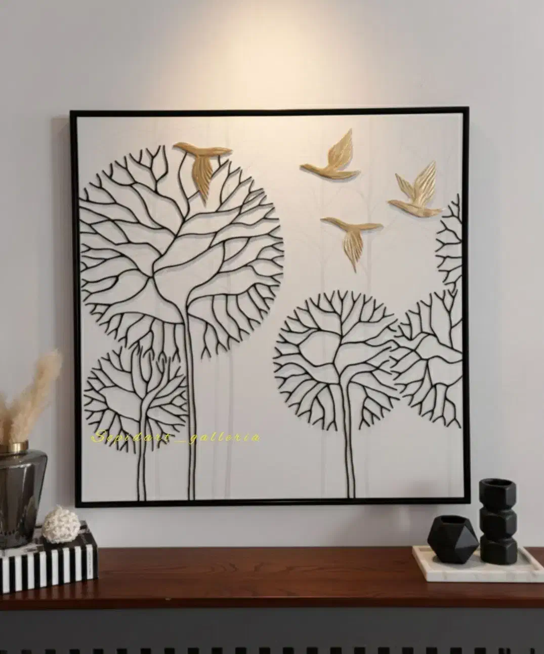 تابلو دکوراتیو برجسته|تابلو، نقاشی، عکس|تهران, شهرک فرهنگیان|دیوار