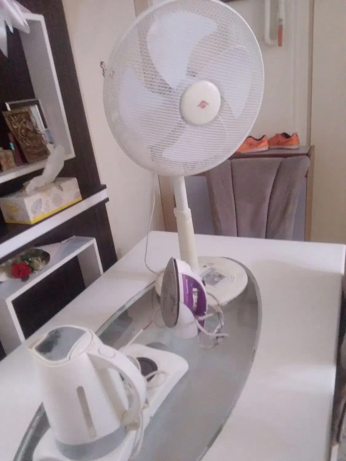 پنکه سالم فقط یه سره هست کارمیکنه|پنکه و تصفیهکنندهٔ هوا|تبریز, |دیوار