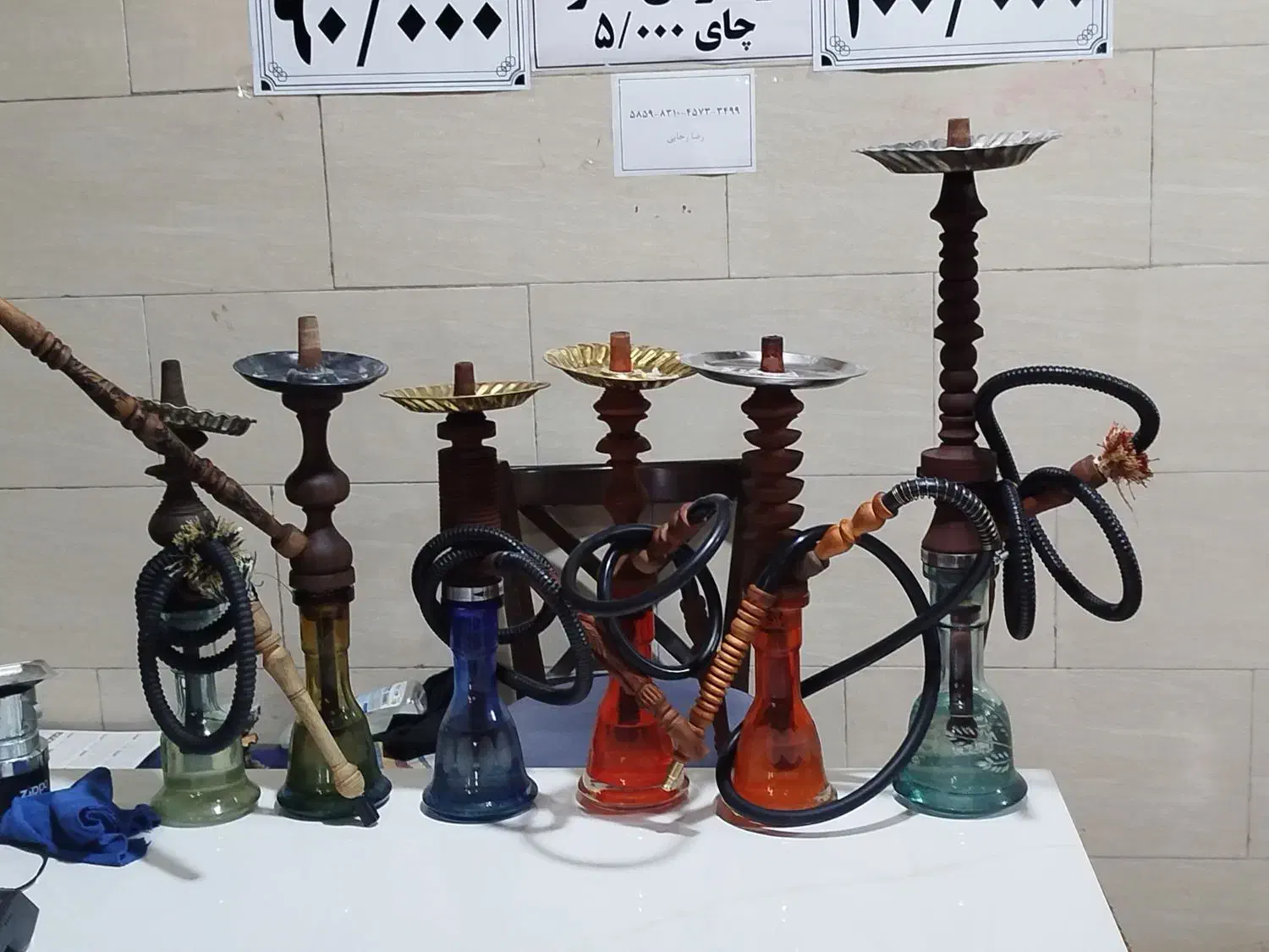 قلیون|صنایع دستی و سایر لوازم تزئینی|قم, کلهری|دیوار