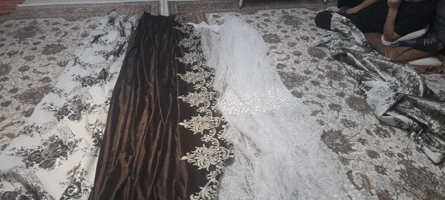 پرده در حد نو|پرده، رانر، رومیزی|کرج, خرمدشت|دیوار