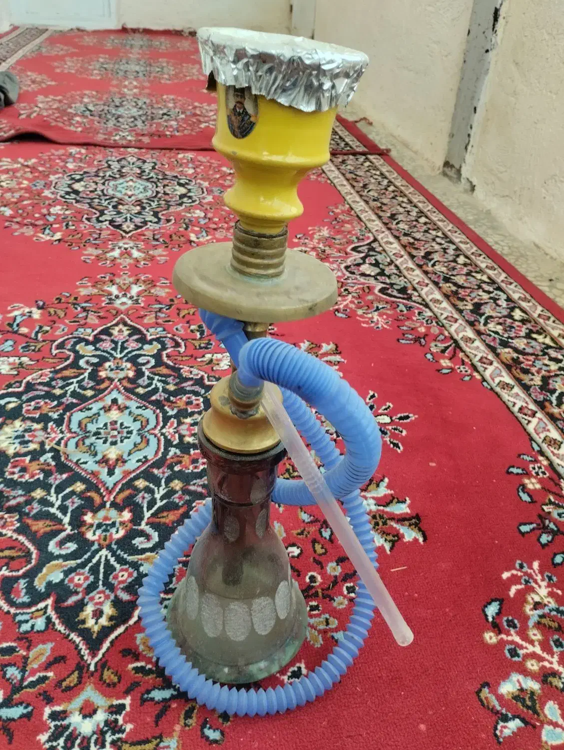 قلیون برنجی اصل|کلکسیون و سرگرمی|کبودرآهنگ, |دیوار