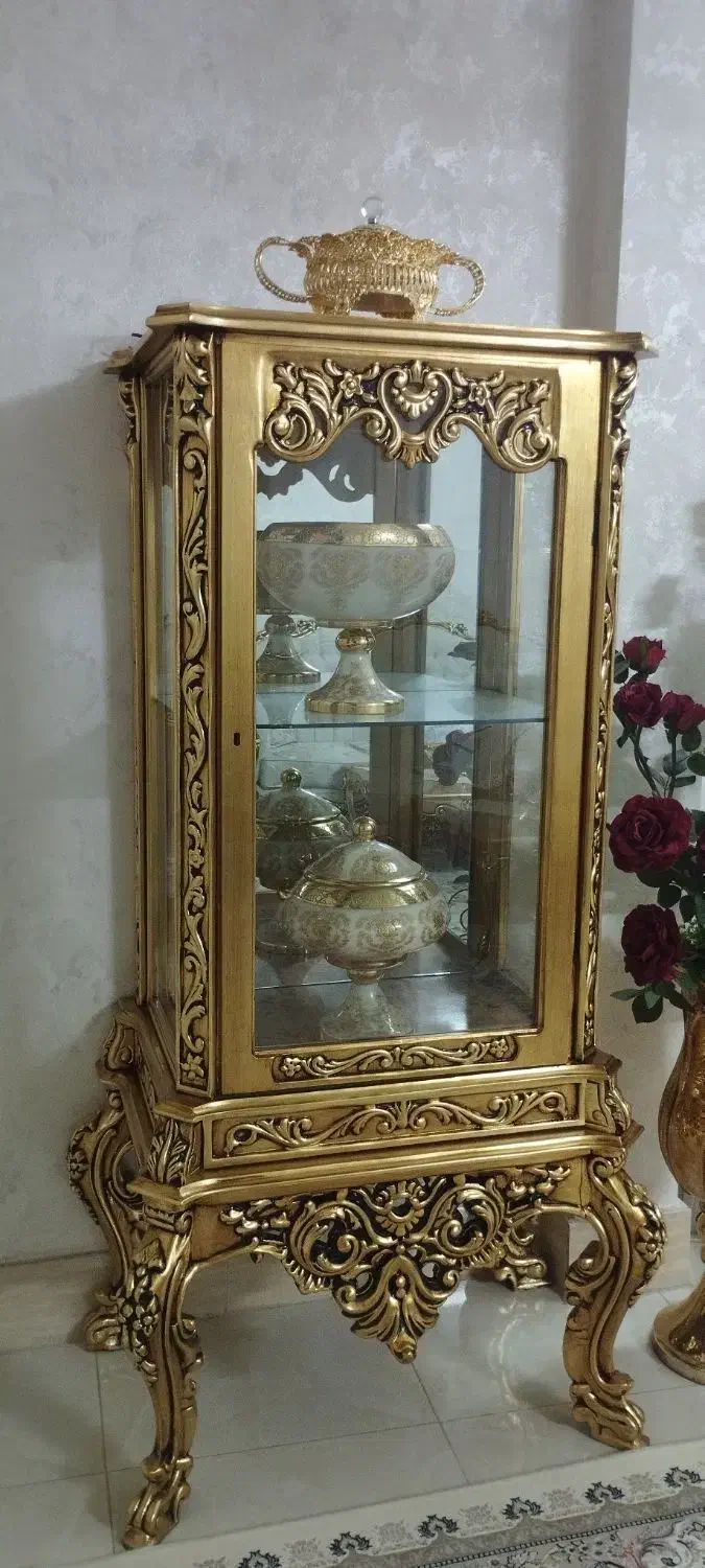 گنجه ورق طلا|بوفه، ویترین، کنسول|مشهد, هفده شهریور|دیوار