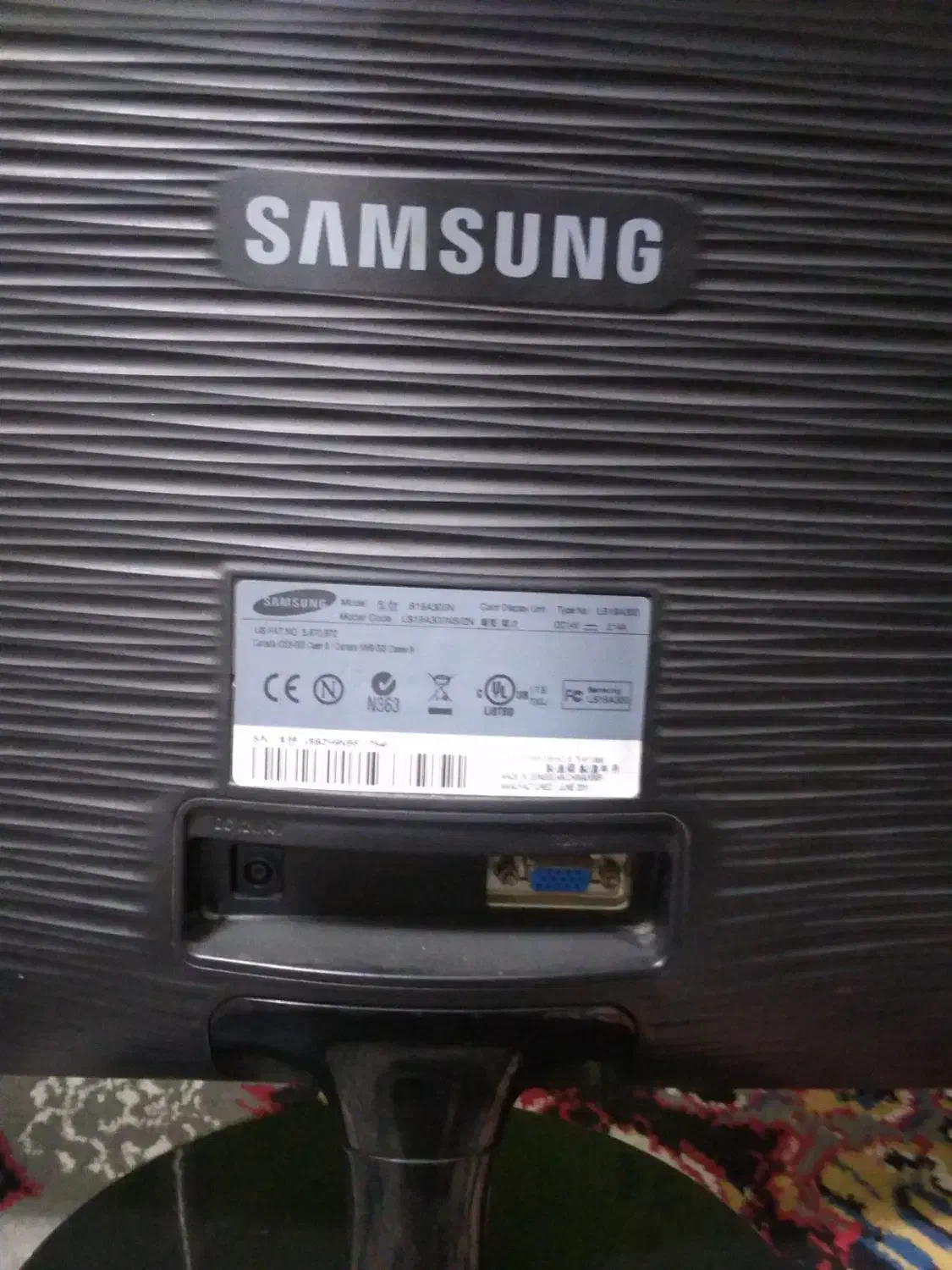 مانیتور 19اینچ سامسونگ|قطعات و لوازم جانبی رایانه|کرج, شهرک لاله|دیوار