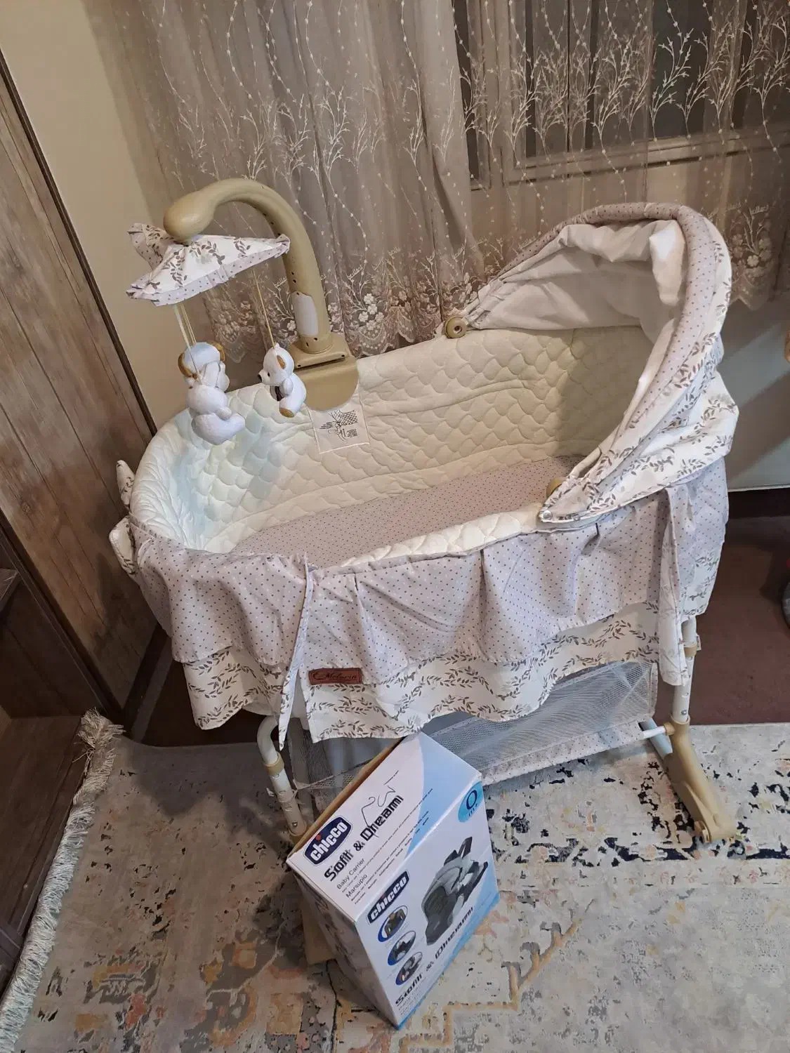 تخت کنار مادر ملورین چند حالته|تخت و صندلی بچه|اصفهان, باغ زیار|دیوار