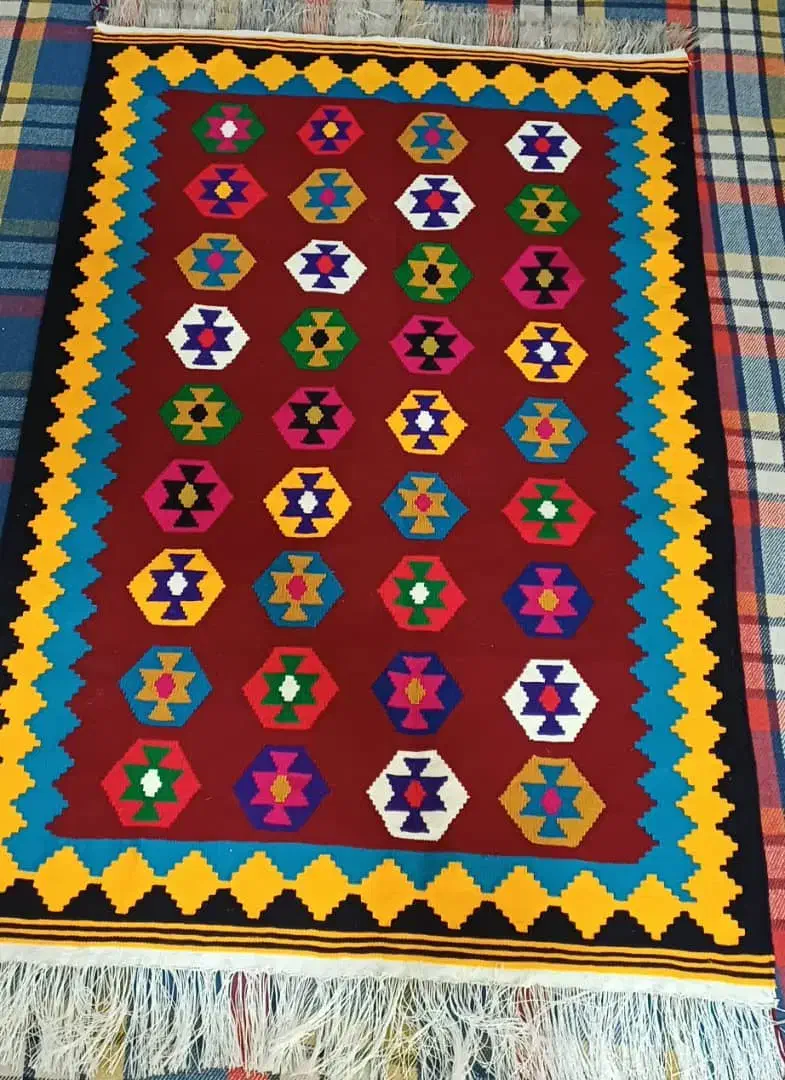 فروش گلیم دست باف|گلیم، جاجیم، گبه|فیروزآباد (فارس), |دیوار