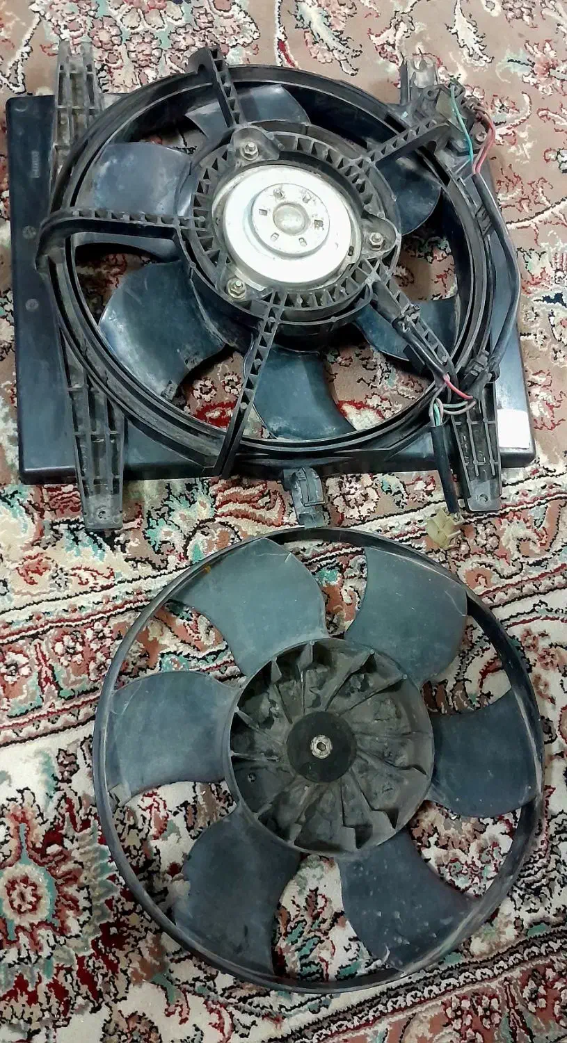 موتور فن کولر پراید وفن رادیات پراید|قطعات یدکی و لوازم جانبی|گلبهار, شهر جدید گلبهار|دیوار
