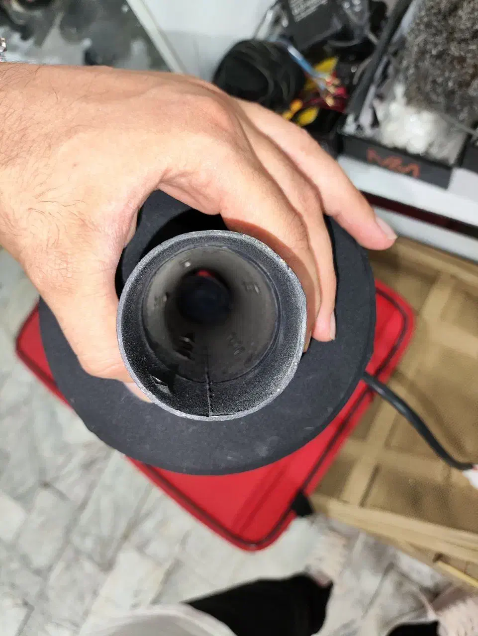 منبع اگزوز ریموتی برند SP|قطعات یدکی و لوازم جانبی|فردیس, شهرک شهید حسینی|دیوار