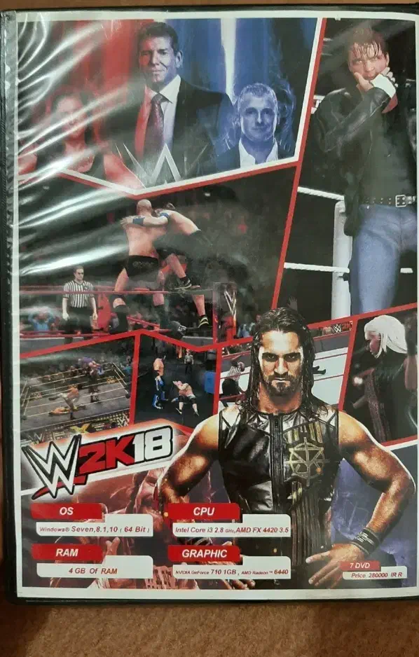 سی دی بازی کشتی کج نو|کنسول، بازی ویدئویی و آنلاین|سهند, |دیوار