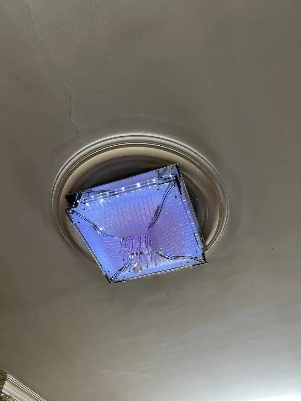 لوستر کریستالی|لوستر و چراغ آویز|مشهد, رستگار|دیوار