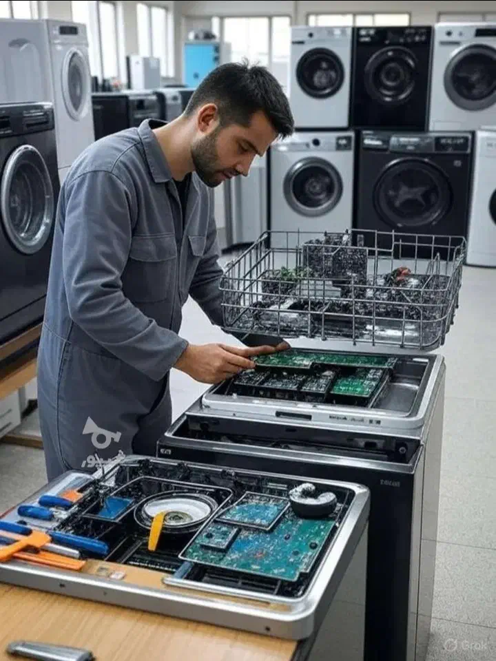 تعمیرات تخصصی لباسشویی وظرفشویی نصف قیمت بیرون|خدمات پیشه و مهارت|آمل, |دیوار