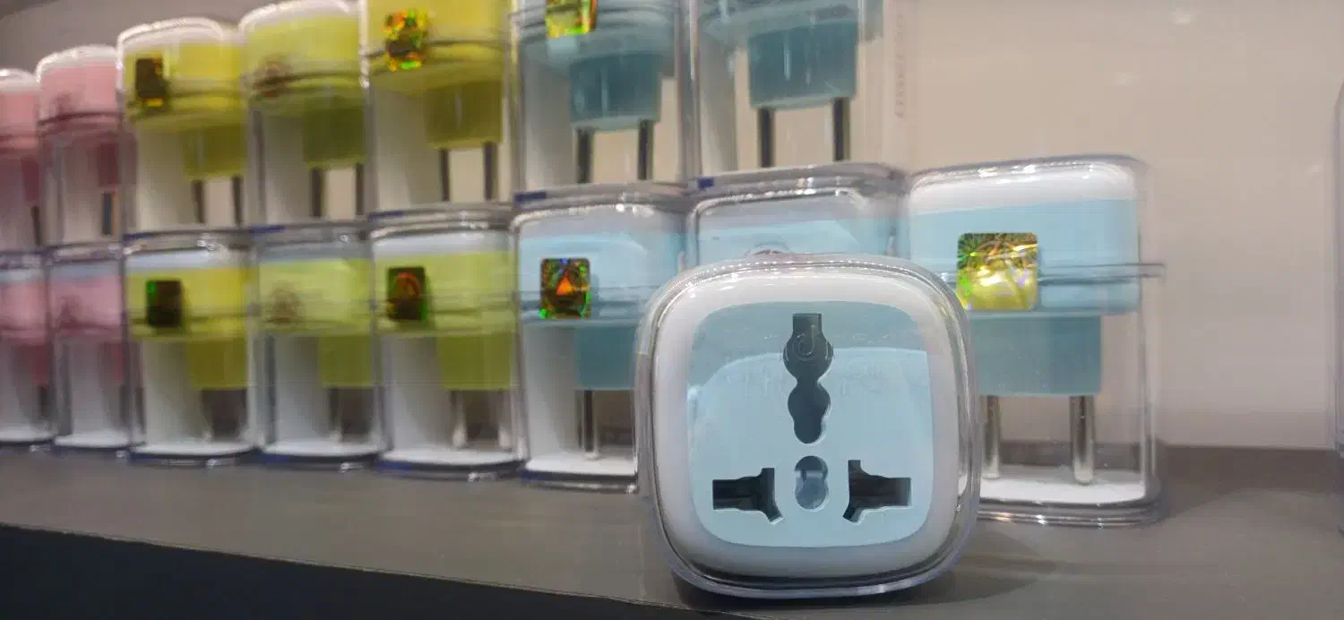 مبدل برق، چراغ دار رنگی هادرون با گارانتی|لوازم جانبی موبایل و تبلت|قم, عربستان|دیوار