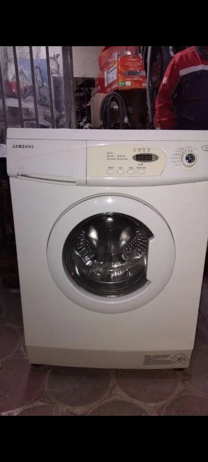 دوتا لباسشویی بسیار تمیز در شهرستان صحنه|ماشین لباسشویی و خشککن لباس|صحنه, |دیوار