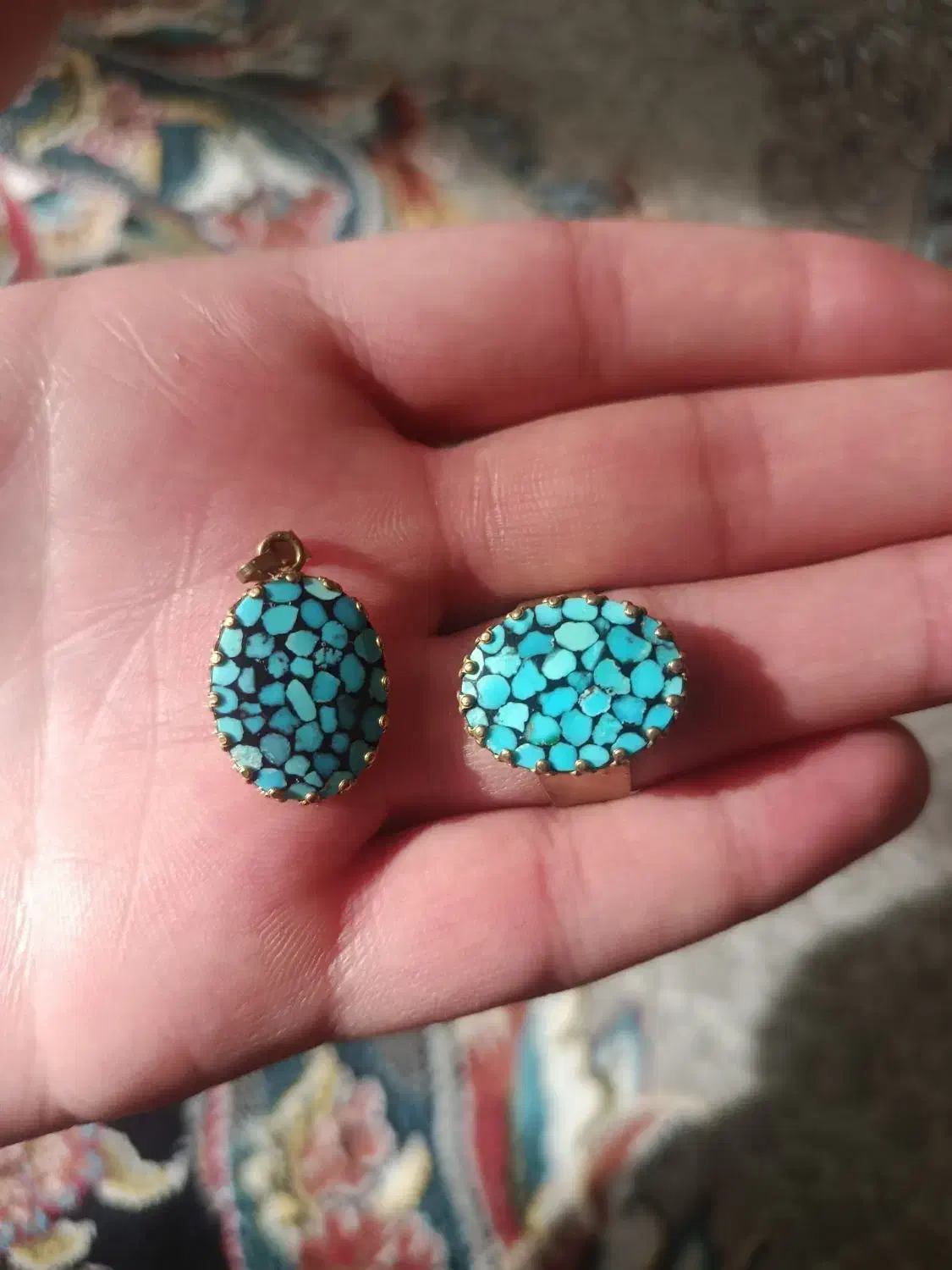 هدیه گردنبند فیروزه برای روز مادر|جواهرات|نیشابور, گنبد سبز|دیوار