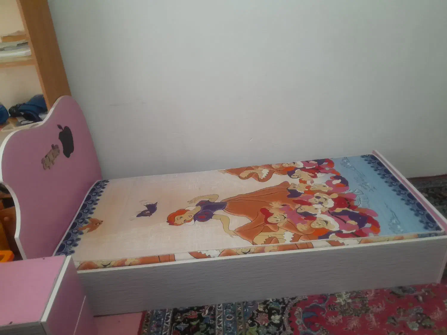 تخت نوجوان یک نفره|تخت و سرویس خواب|قوچان, |دیوار