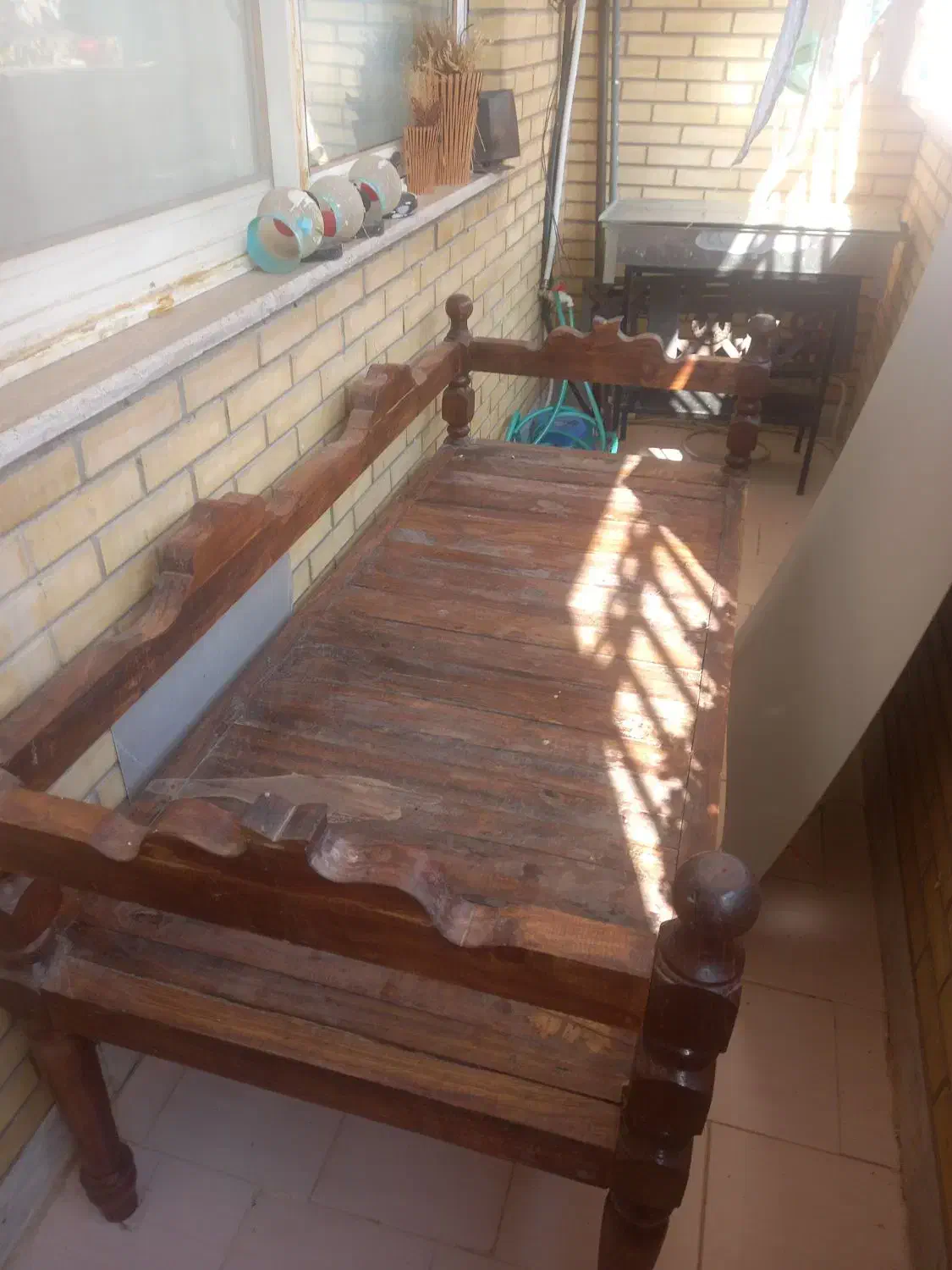 تخت سنتی ۷۰ ×۱۸۲|تخت و سرویس خواب|فولادشهر, C3|دیوار