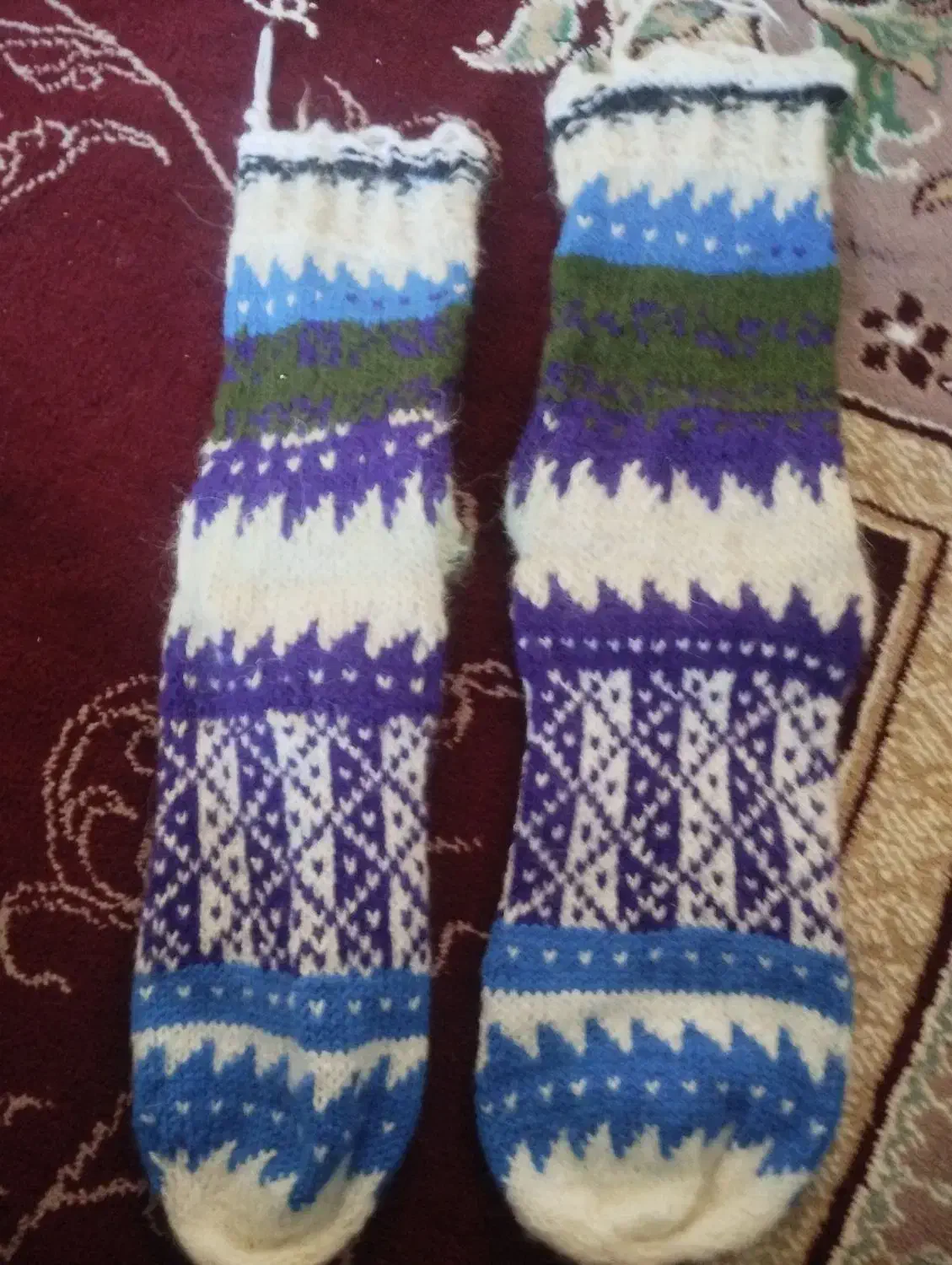 جوراب نخی و کاموایی گرم برا زمستان|لباس|دلبران, |دیوار