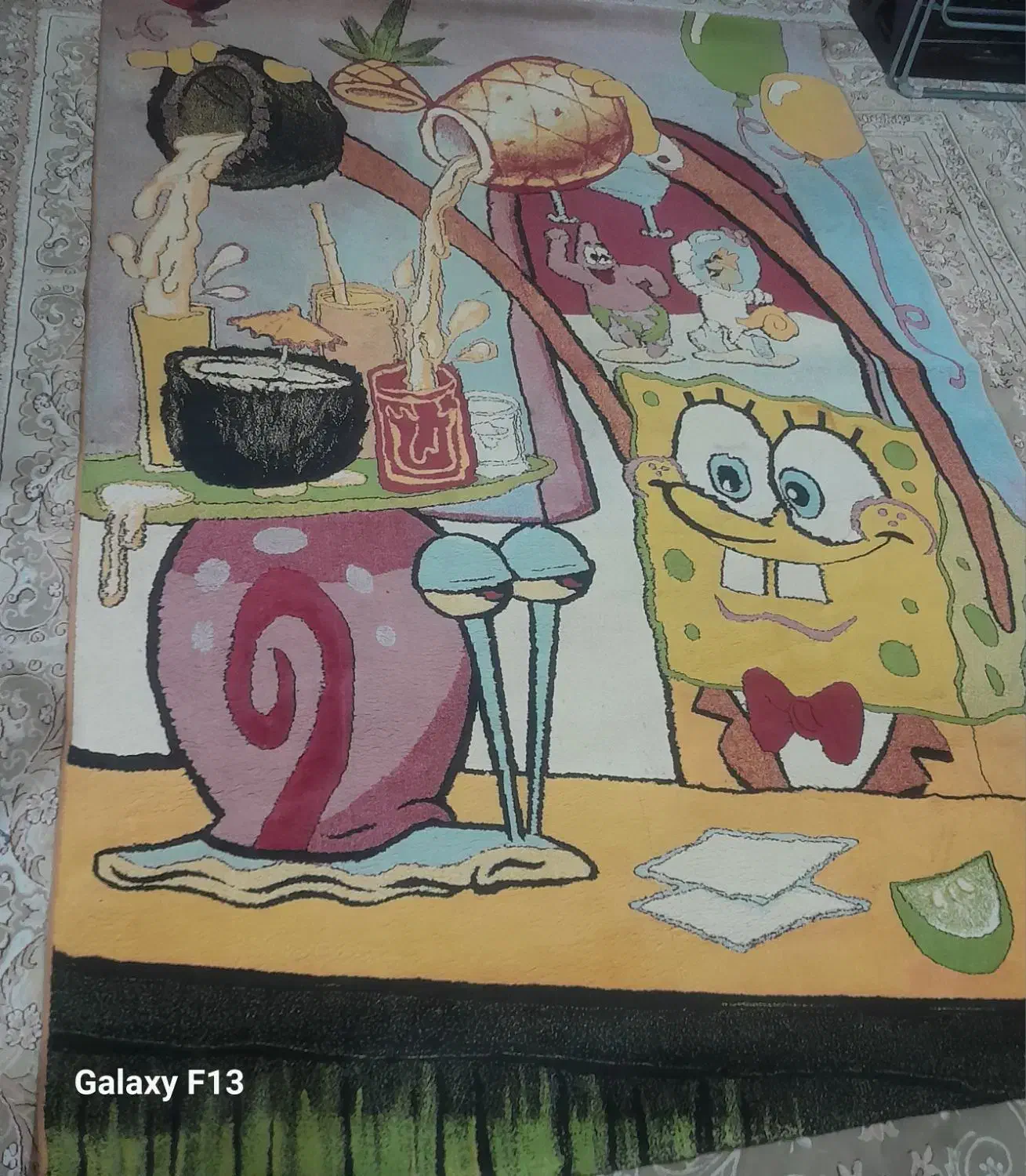 گلیم فرش ۹ متری|گلیم، جاجیم، گبه|قم, باسکول|دیوار