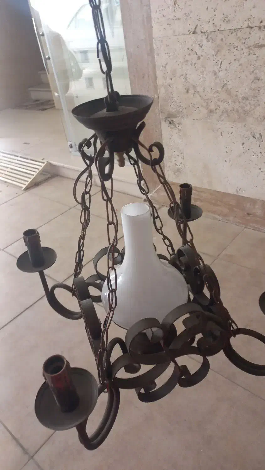 لوستر|لوستر و چراغ آویز|قزوین, |دیوار