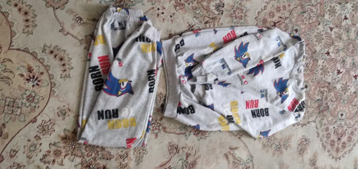 بلوز وشلوار طرح سونیک|کفش و لباس بچه|جم, |دیوار