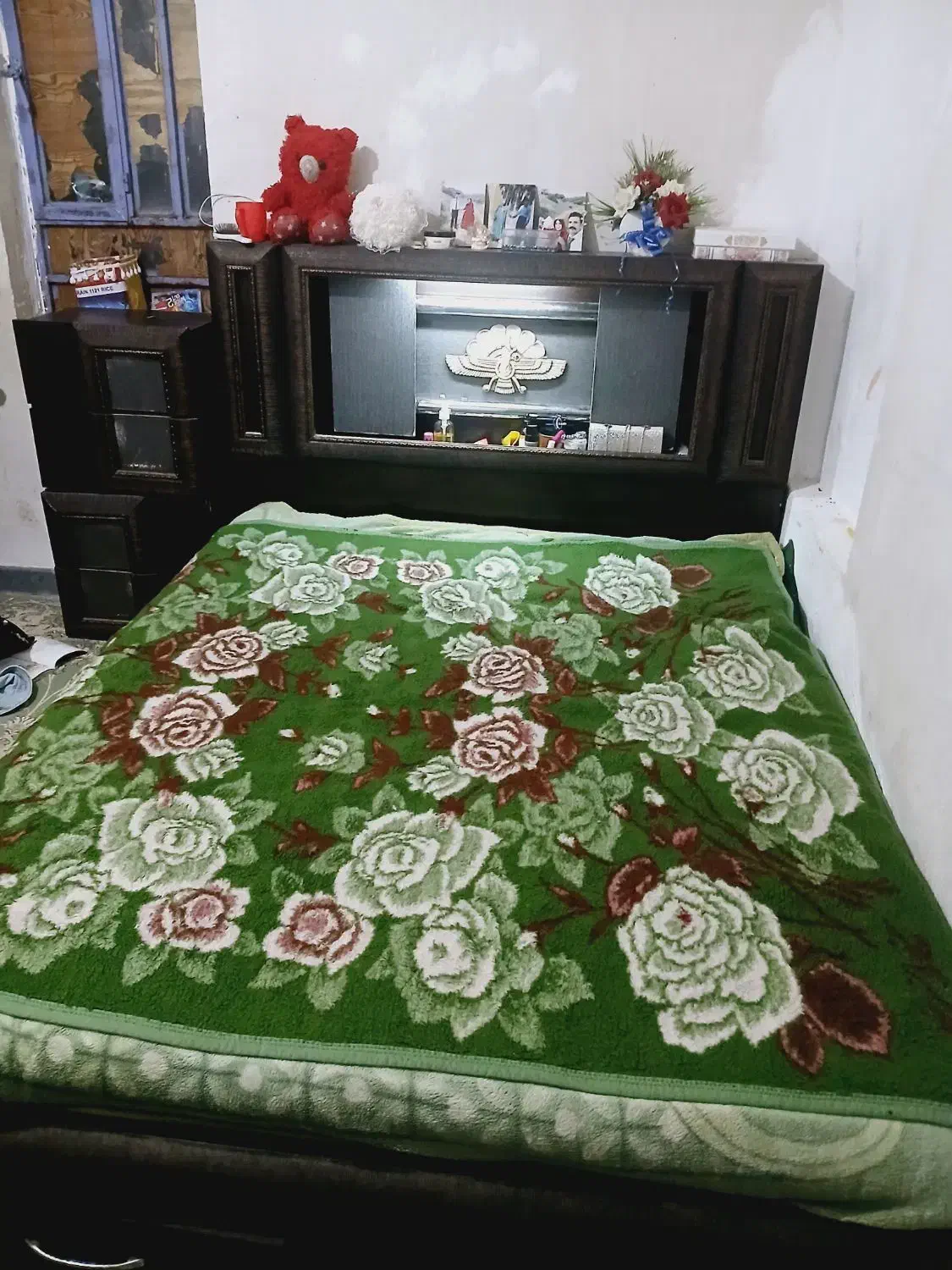 تخت خواب دو نفره|تخت و سرویس خواب|یاسوج, |دیوار