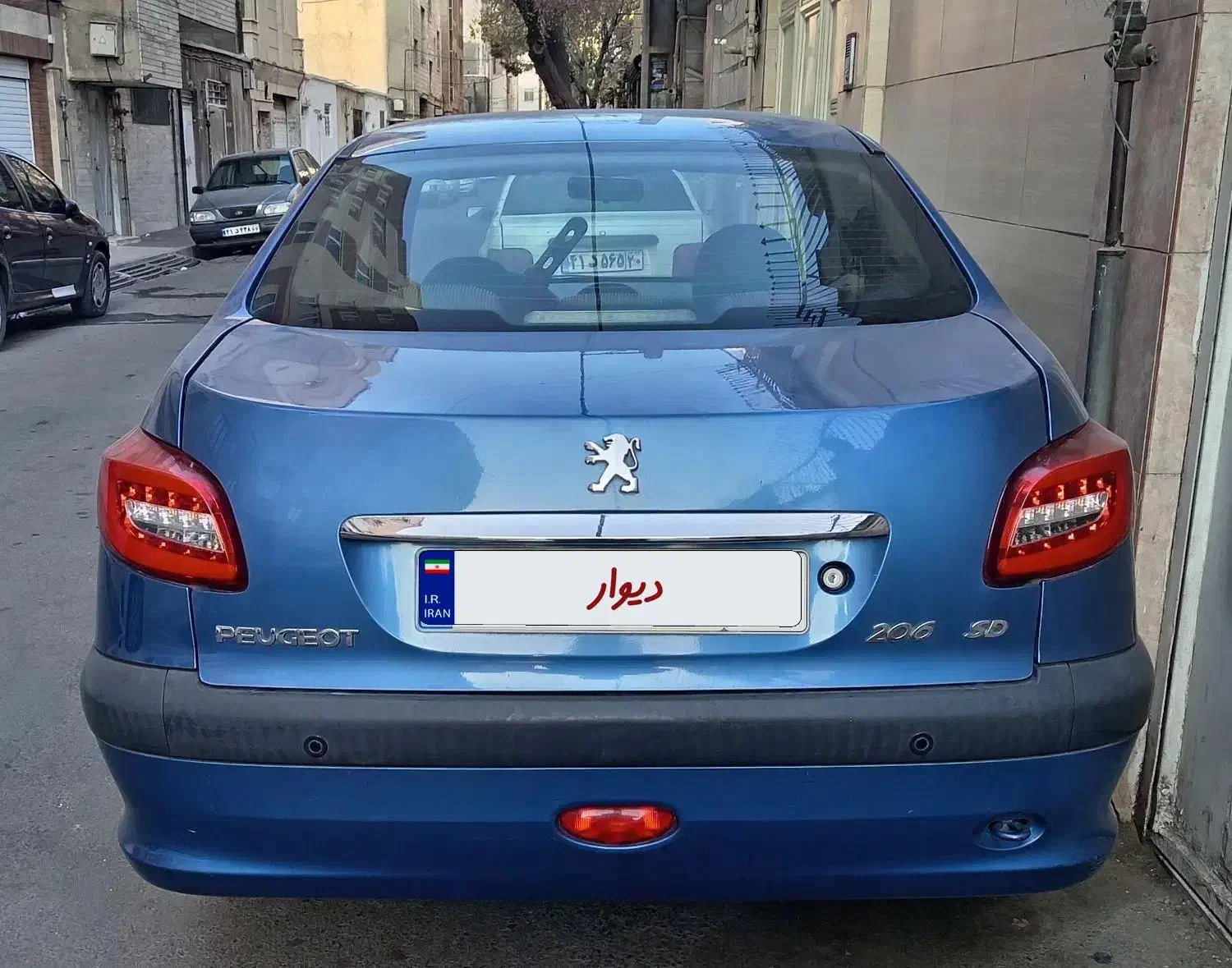 پژو 206 SD V8 مدل 1393 فول بدون رنگ|خودرو سواری و وانت|ری, سیزده آبان|دیوار