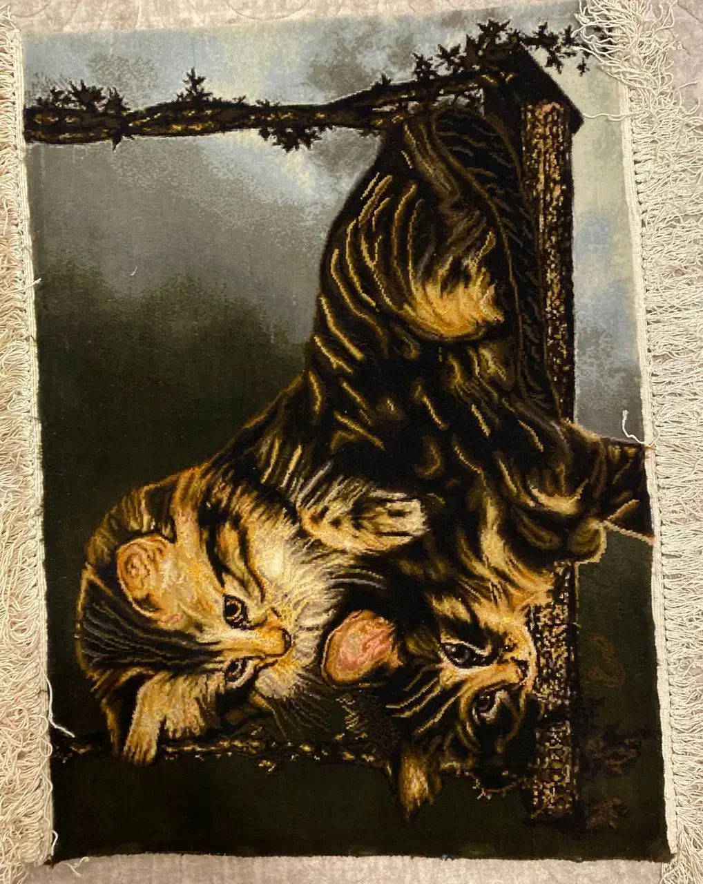 تابلو فرشهای چله ابریشم تبریز|تابلو فرش|شیراز, شاهچراغ|دیوار