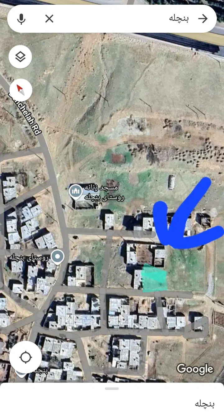 فروش فوری زمین روستای بنچله|فروش زمین و ملک کلنگی|جوانرود, |دیوار