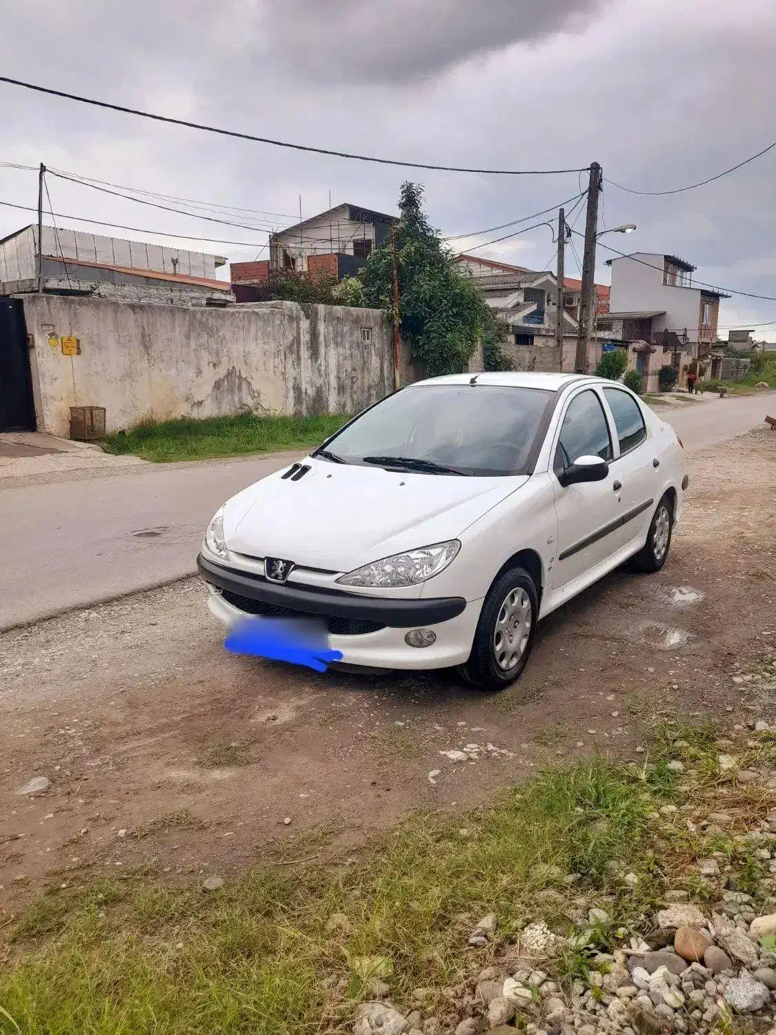 ۲۰۶v8 بی رنگ بدون توضیع ۱۰۰ کار خوش قیمت|خودرو سواری و وانت|چالوس, |دیوار