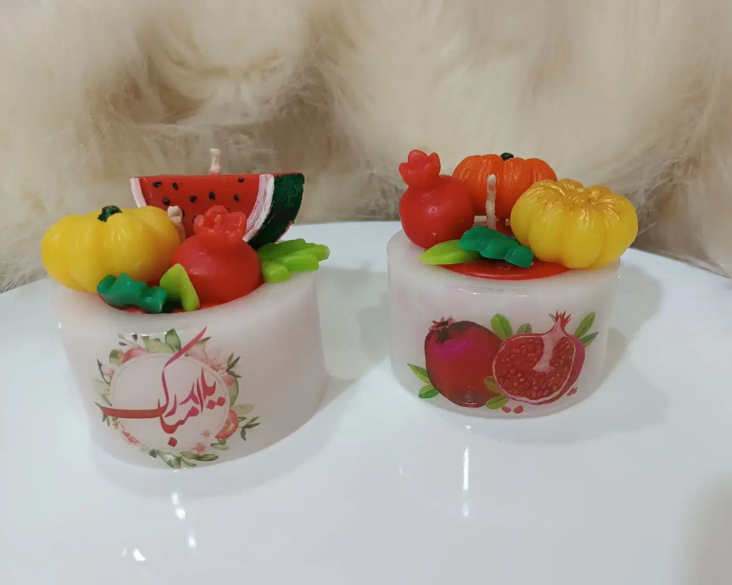 شمعهای یلدایی|صنایع دستی و سایر لوازم تزئینی|شیراز, شهرک ایثار|دیوار