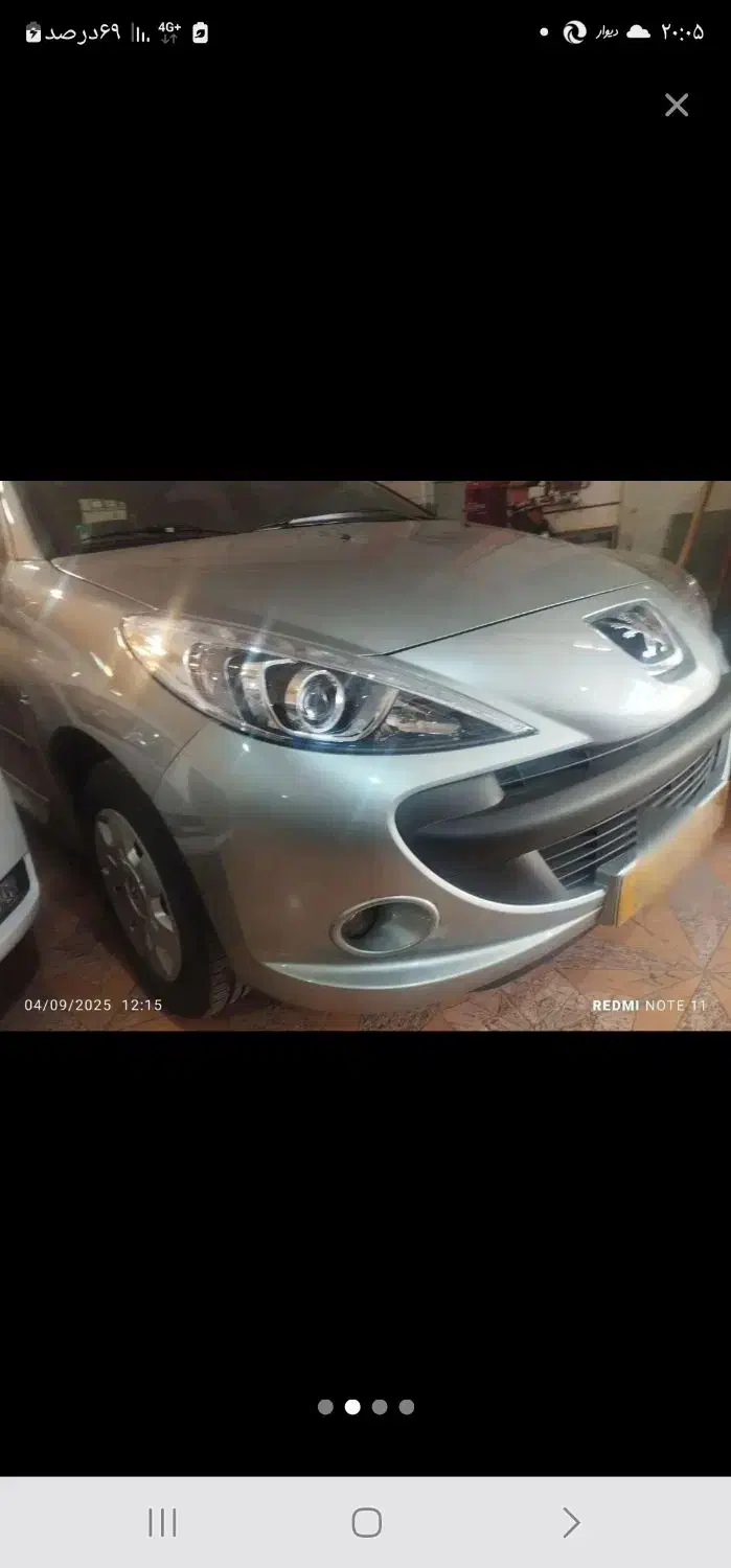 پژو ۲۰۷ پانا دنده قالپاق پلاس|خودرو سواری و وانت|اصفهان, ملکشهر|دیوار