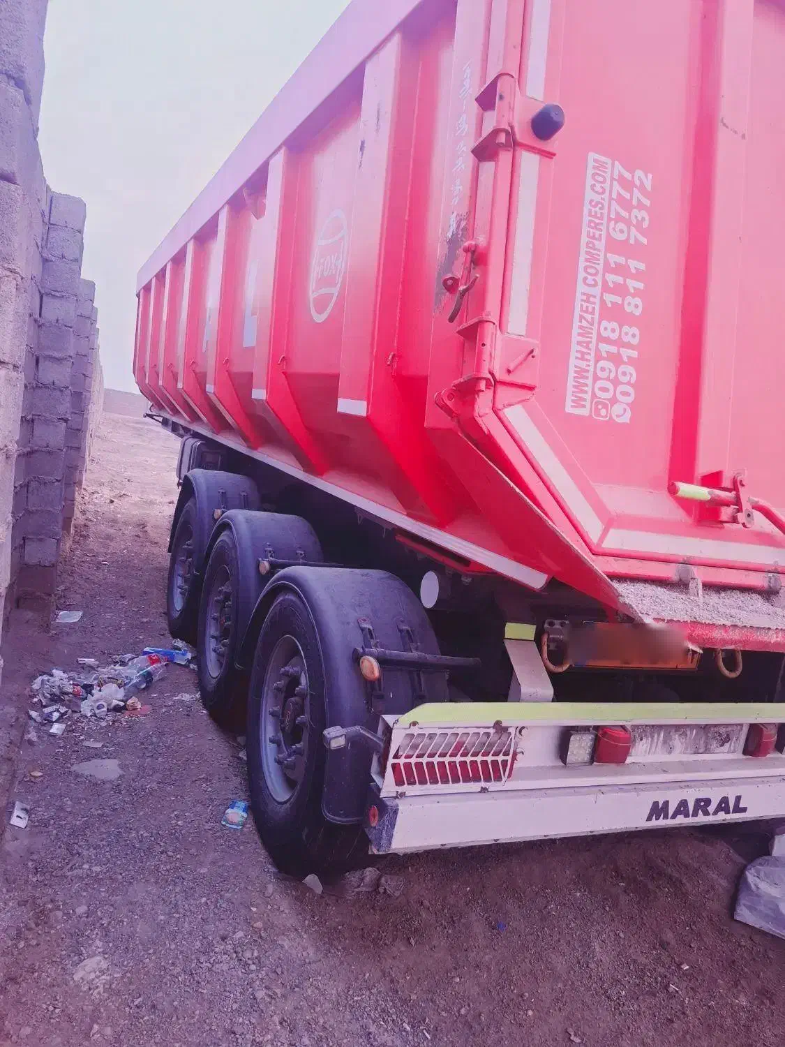 تریلی کمپرس حمزه ای طرح مارال|خودرو سنگین|خرمشهر, |دیوار