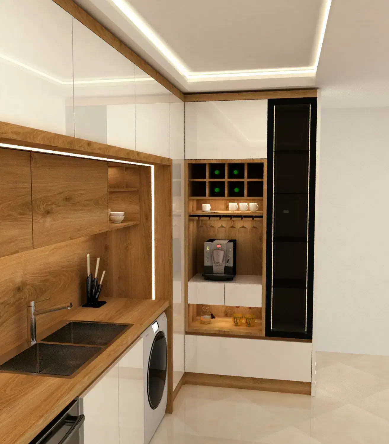 کابینت اشپزخانه ،کمد دیواری تخت تاشو|جاکفشی، کمد، دراور|قیدار, |دیوار