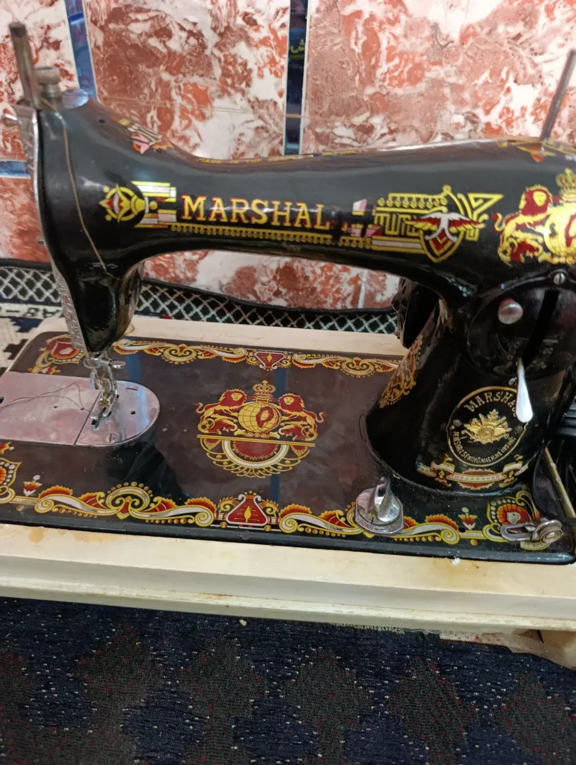 چرخ قدبمی|چرخ خیاطی و ریسندگی|یاسوج, |دیوار