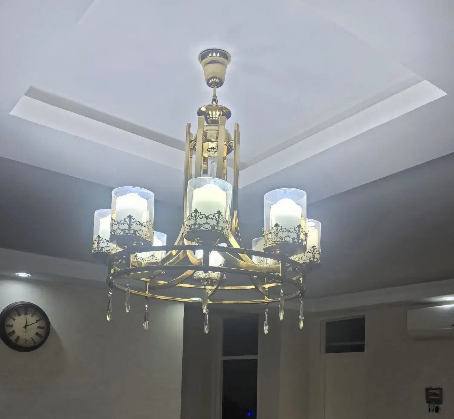 فروش لوستر و ساعت دیواری|لوستر و چراغ آویز|نهاوند, |دیوار