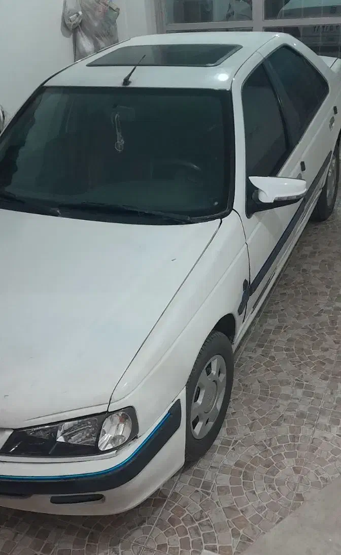 ماشین پژو پارس مدل۸۴ سفید سانروف|خودرو سواری و وانت|مشهد, نوده|دیوار