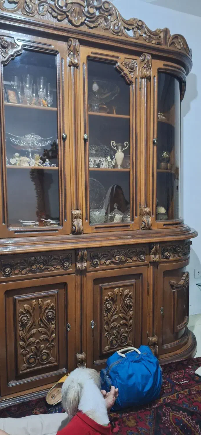 بوفه چوبی|بوفه، ویترین، کنسول|تبریز, |دیوار