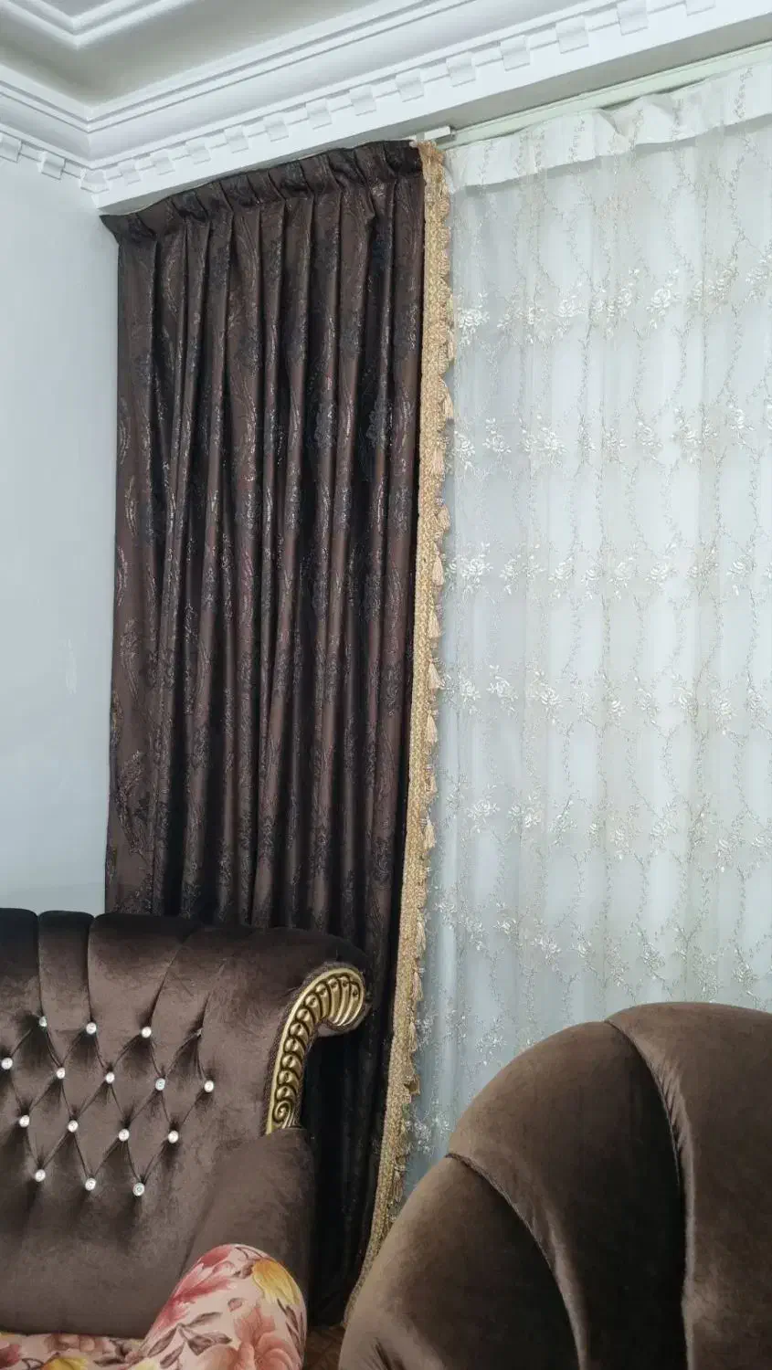 پرده و والن  و چوب پرده|پرده، رانر، رومیزی|تبریز, |دیوار