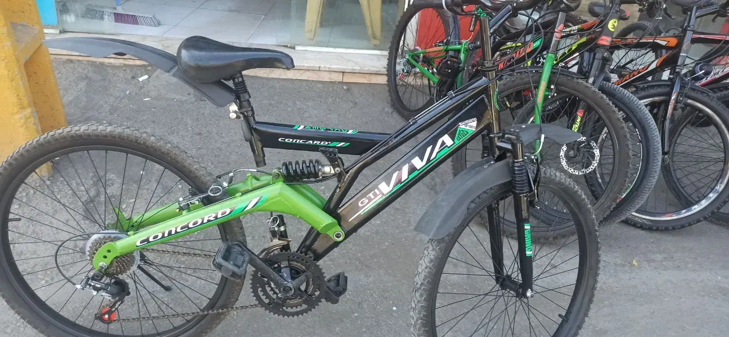 فروش دوچرخه 26 دو کمک دنده ای اقساطی|دوچرخه، اسکیت، اسکوتر|مشهد, پورسینا|دیوار