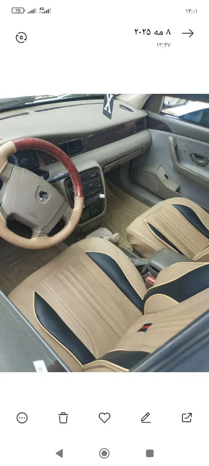 سمند سورن مدل 89 تمام رنگ شاسی جلو یک طرف ضربه|خودرو سواری و وانت|سلماس, |دیوار