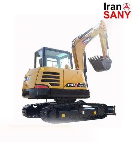 مینی بیل مکانیکی چرخ زنجیری سانی مدل SY60C|خودرو سنگین|شیراز, آزادی|دیوار