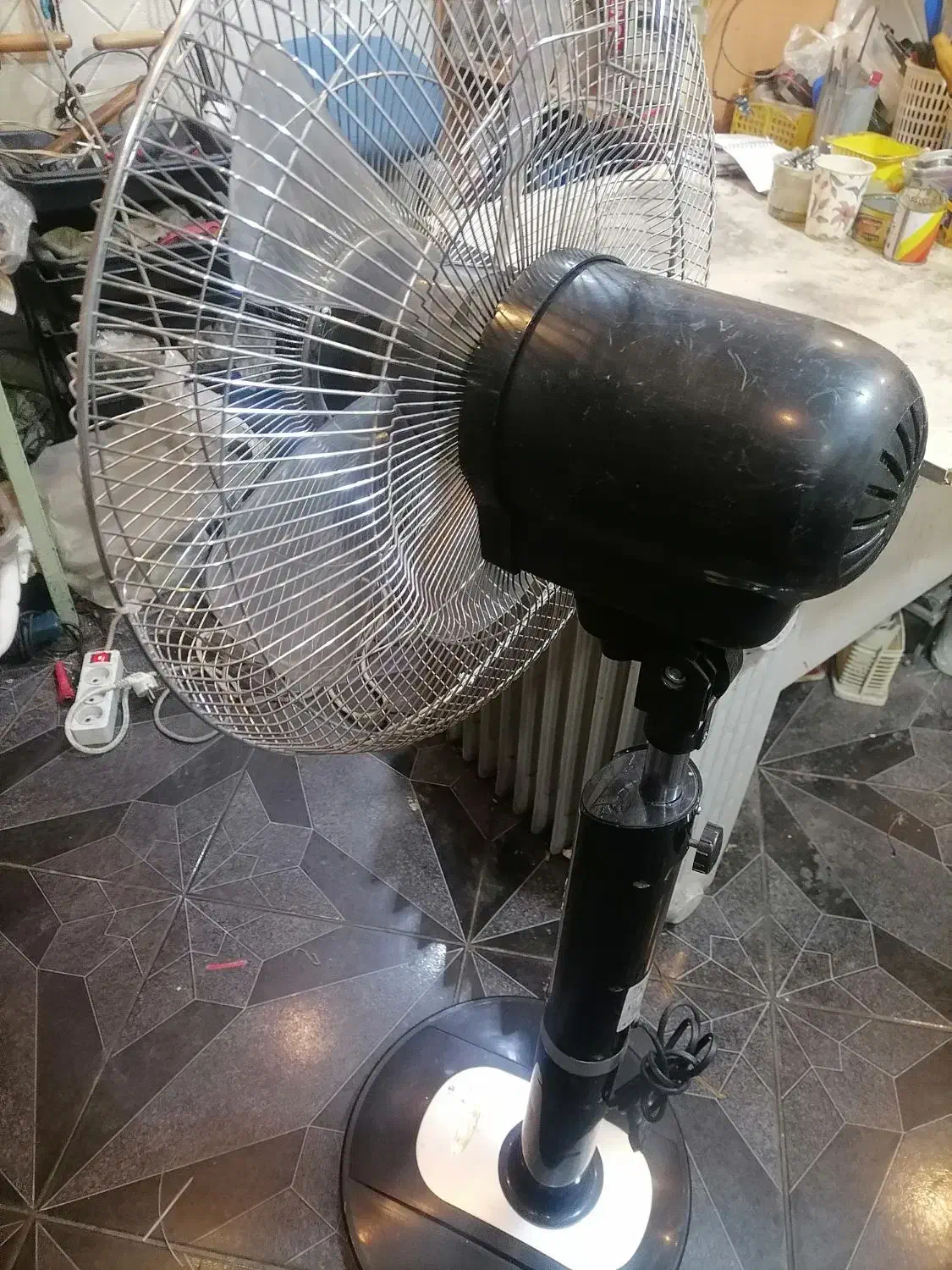 پنکه پایه بلند مارک ارشیا کنترلی سالم با ضمانت|پنکه و تصفیه‌کنندهٔ هوا|تهران, بریانک|دیوار