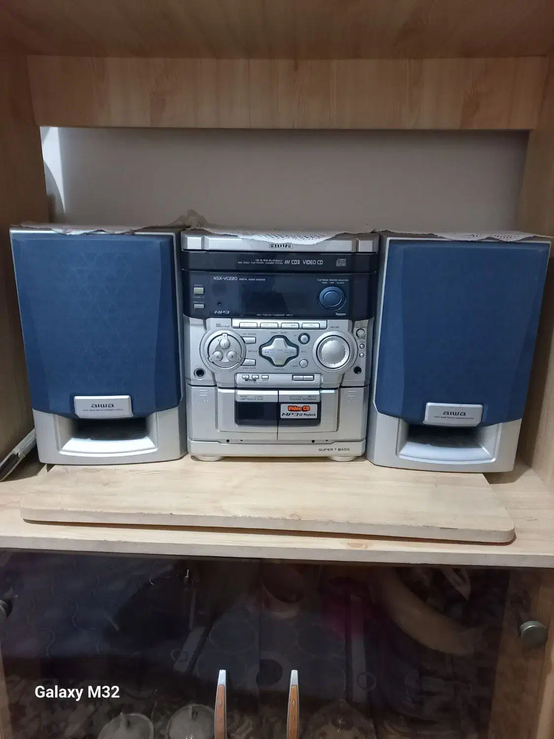 ظبط دو کاسته و سی دی خور|سیستم صوتی خانگی|صومعهسرا, |دیوار