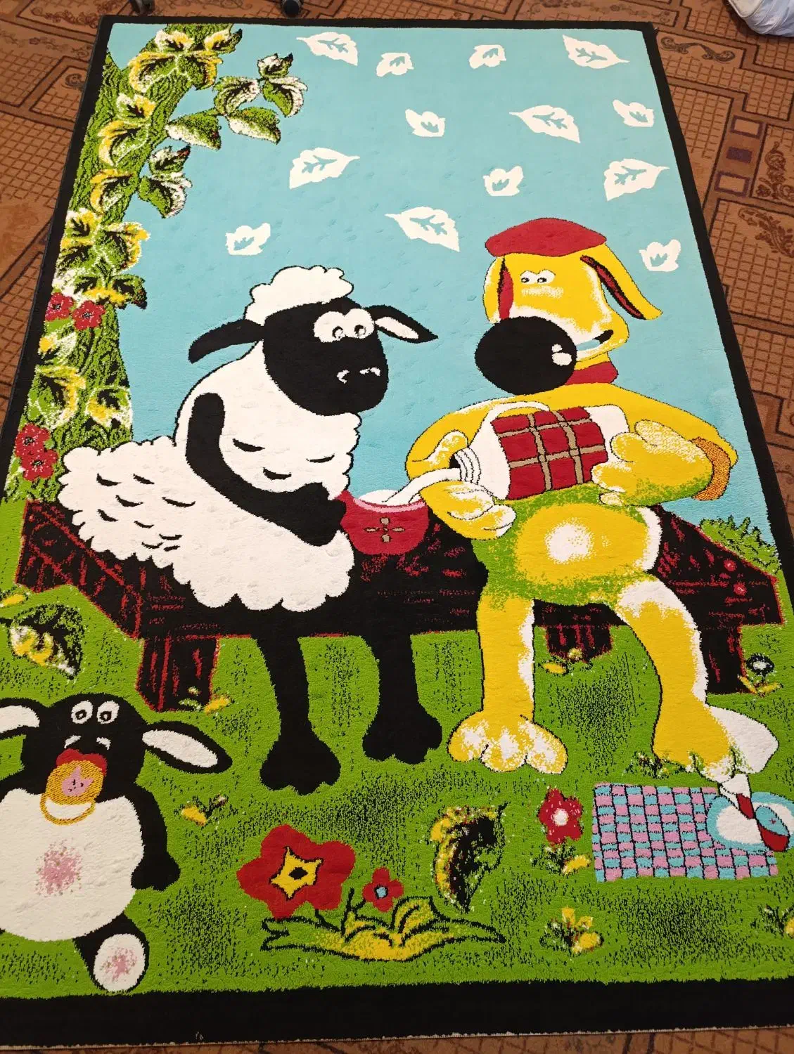 فروش گلیم فرش طرح بچه گانه|فرش|کنگاور, |دیوار