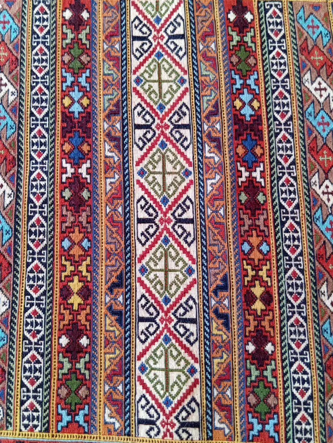 گلیم دست بافت|گلیم، جاجیم، گبه|سیرجان, |دیوار