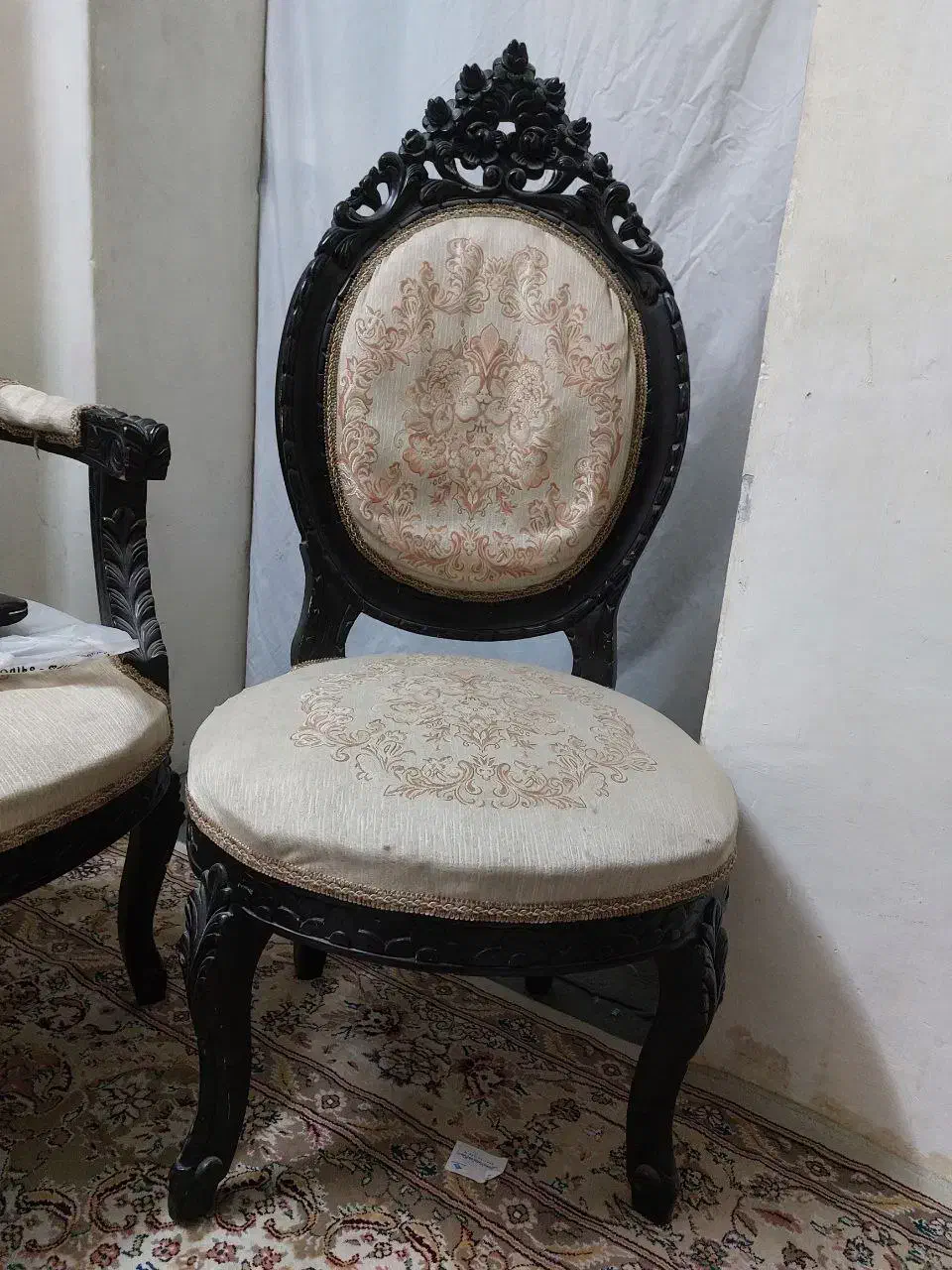 مبل سلطنتی چوب راش ۹نفره|مبلمان خانگی و میز عسلی|ری, تقی آباد|دیوار