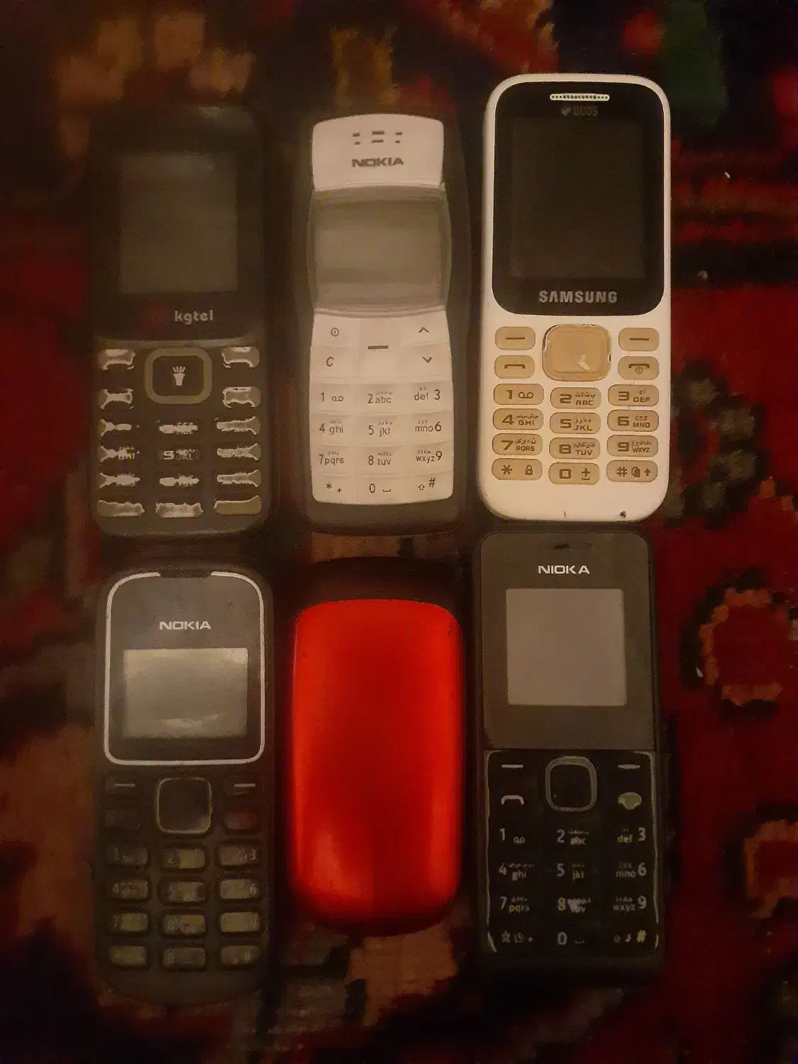 نوکیا سامسونگ ساده تاشو ۱۱۰۰و۱۲۸۰وb310و۶۳۰۰|موبایل|تبریز, |دیوار