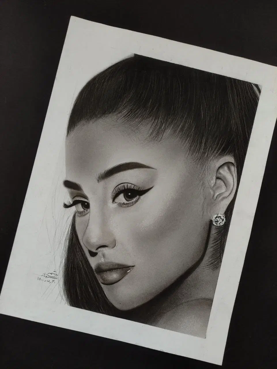 سفارش تابلو نقاشی تکنیک سیاه قلم|تابلو، نقاشی، عکس|تهران, جوادیه تهرانپارس|دیوار