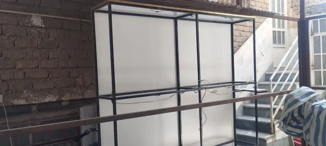 قفسه|کتابخانه، شلف، قفسههای دیواری|قم, چهل درخت|دیوار