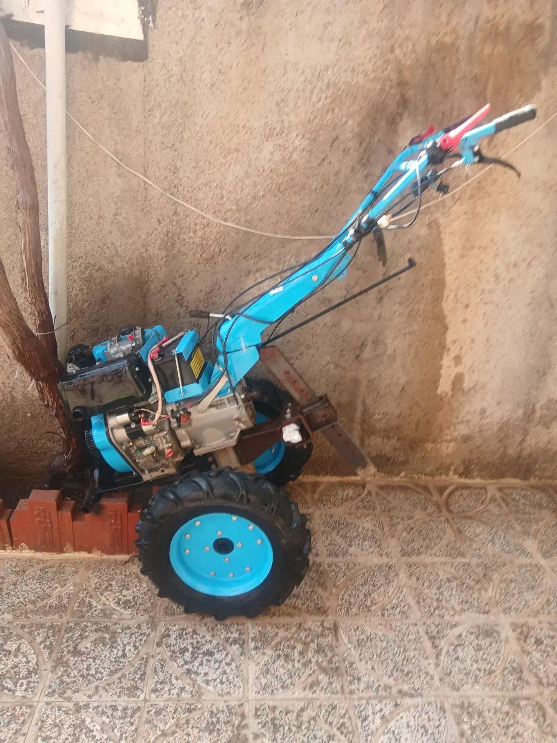 تیلر 10 اسب در حد نو|ماشین‌آلات صنعتی|قزوین, |دیوار